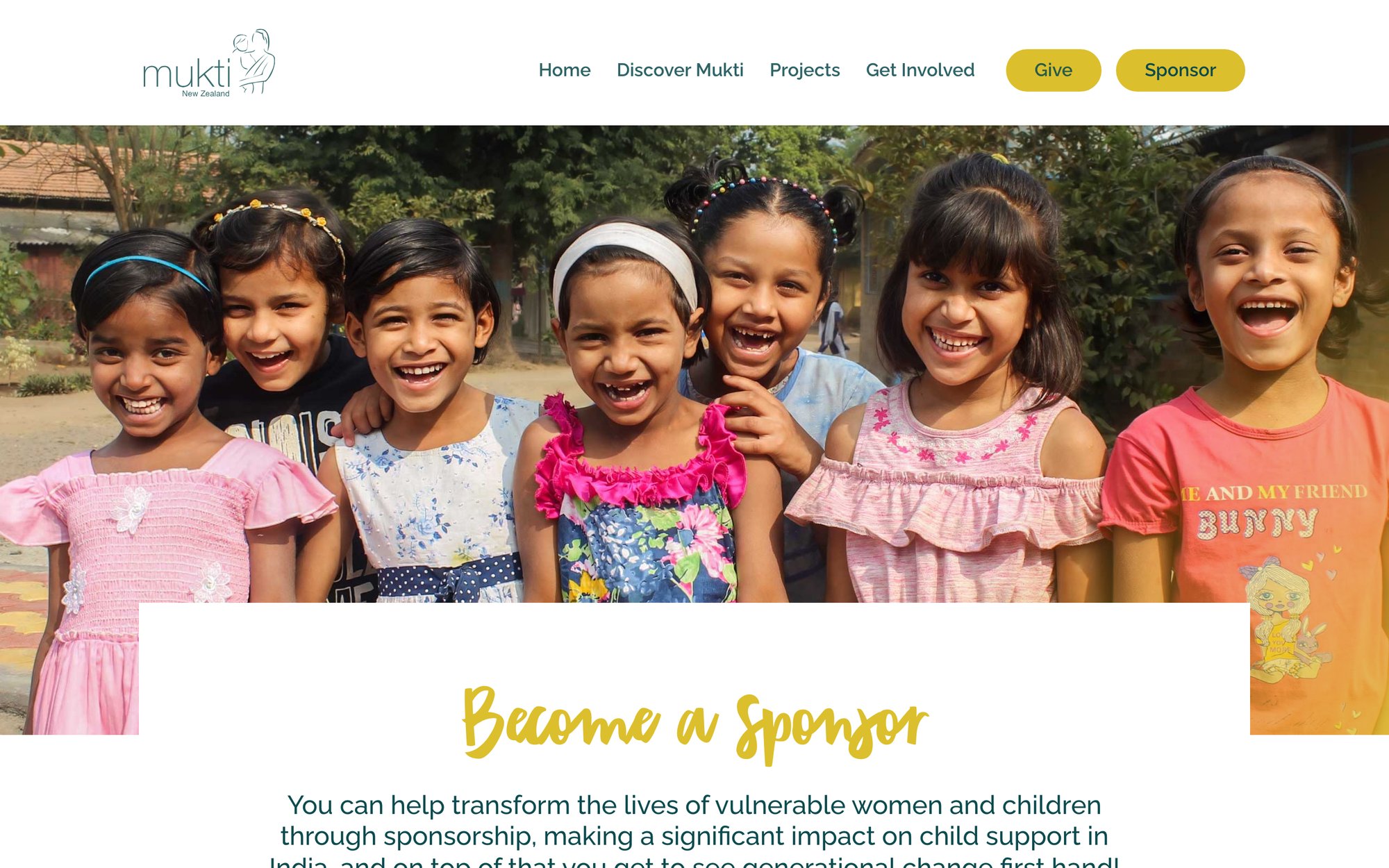 Website, giving & sponsorship — image 3